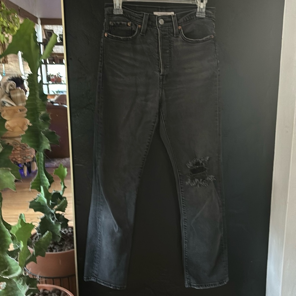 Black Levi’s Wedgie Straight W27/28L (249)